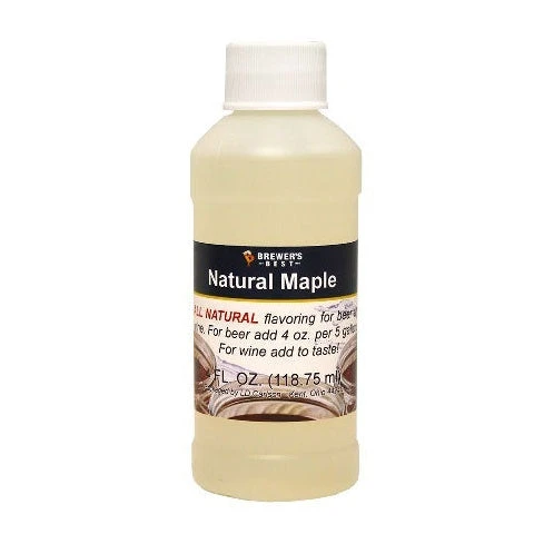 Natural Maple Flavor Extract - 4 Oz. 1 Natural Maple Flavor Extract - 4 Oz.