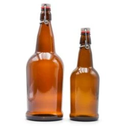 Brown EZ Cap Bottles W/ Swing Top - 1 Liter 9 Brown EZ Cap Bottles W/ Swing Top - 1 Liter -Liquor Discount Store 40965 Brown EZ Cap Bottles Swing Tops pair closed x700 9966c576 5172 46b6 92ba a929f535e253
