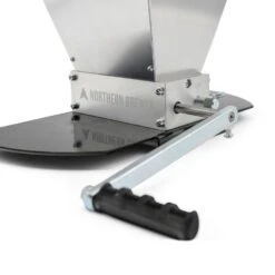 Hullwrecker® 2-roller Grain Mill & Base -Liquor Discount Store 42338 hullwrecker 2 roller grain mill base detail 1