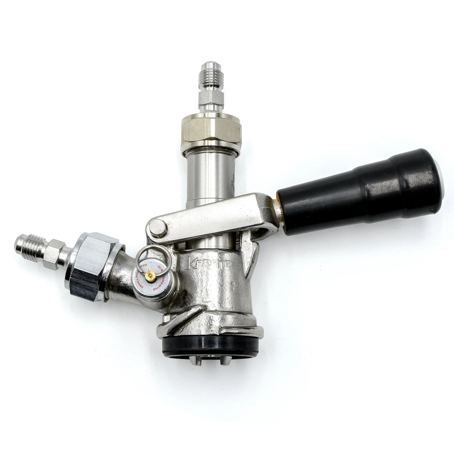 All-Stainless Sankey Keg Coupler With MFL Adapter - Commercial Keg With Homebrew Connections 2 All-Stainless Sankey Keg Coupler With MFL Adapter - Commercial Keg With Homebrew Connections - Image 2