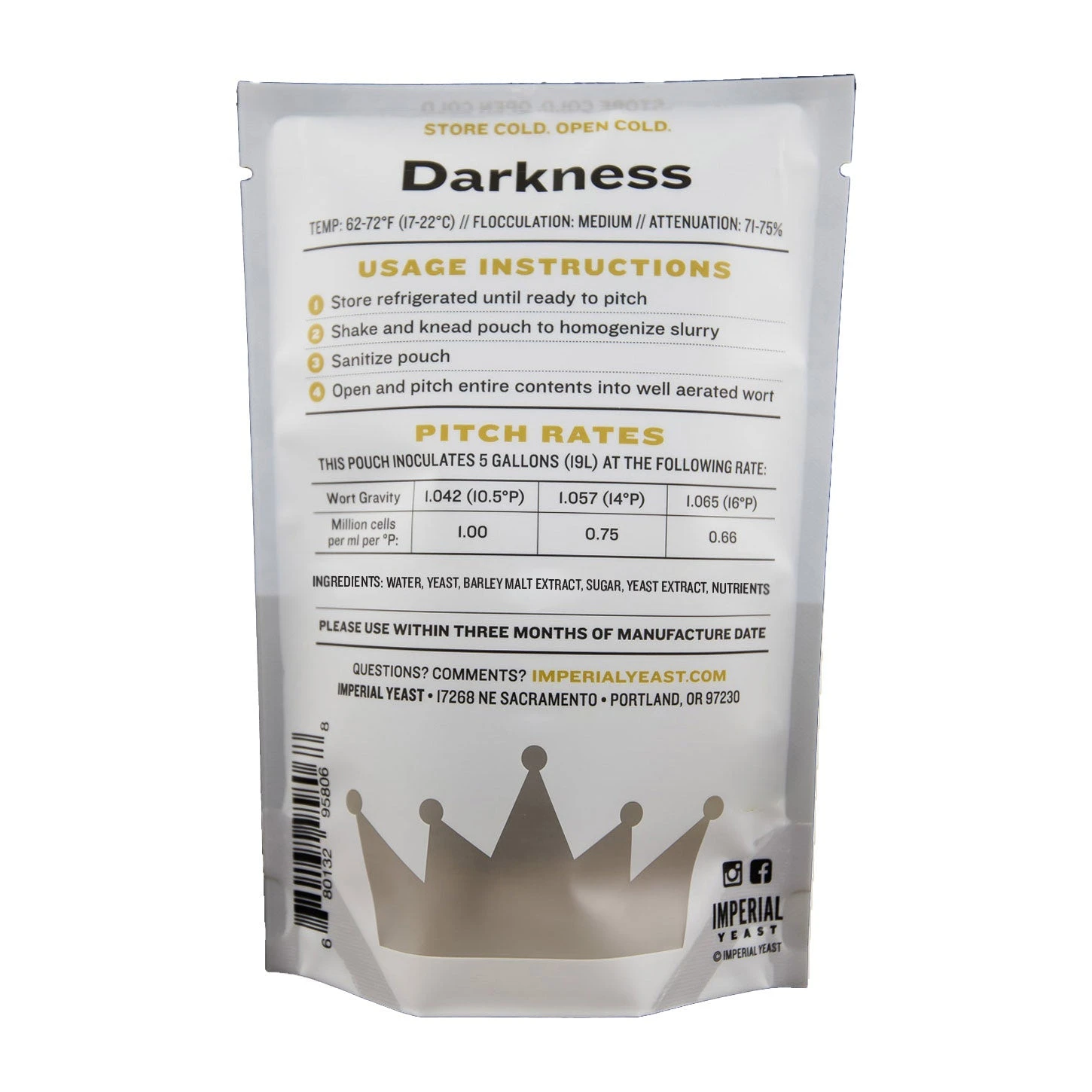 Imperial Yeast A10 Darkness 2 Imperial Yeast A10 Darkness - Image 2