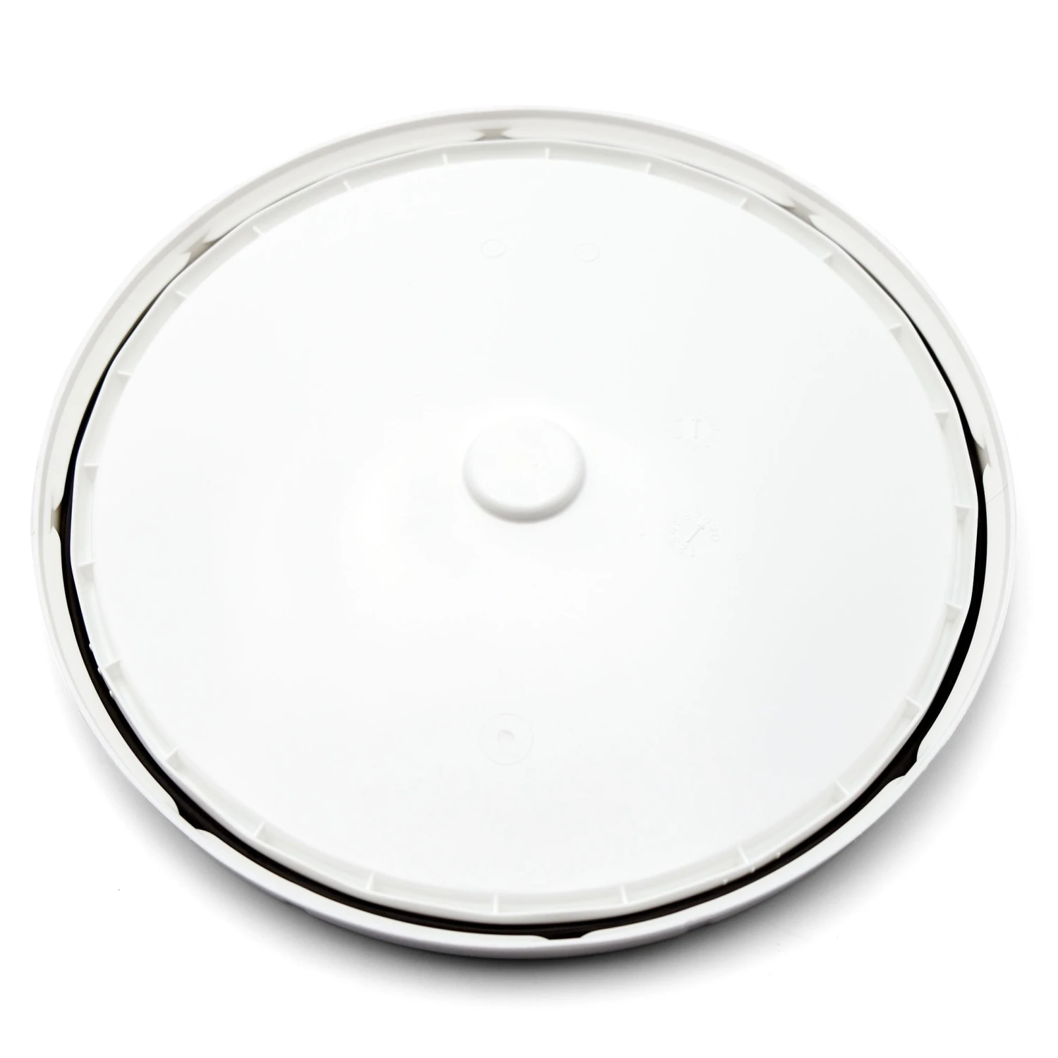 Undrilled Lid For 7.9 Gallon Bucket 2 Undrilled Lid For 7.9 Gallon Bucket - Image 2