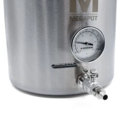20 Gallon MegaPot Brew Kettle -Liquor Discount Store MegaPot Brew Kettle temp ball valve 72f87ba7 25d1 42fb b00e 48d40d3833e8