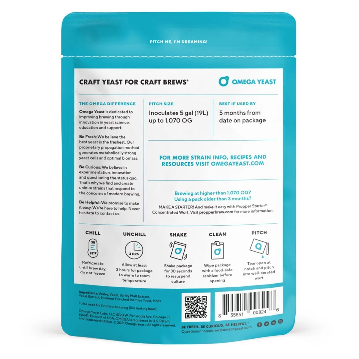 Omega Yeast OYL-014 British Ale VII 2 Omega Yeast OYL-014 British Ale VII - Image 2