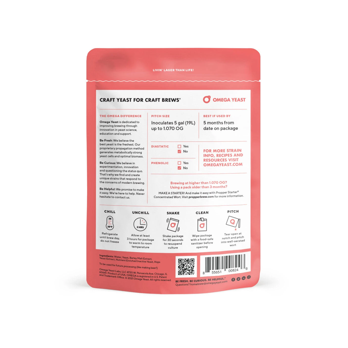 Omega Yeast OYL-437 German Lager I DKO Series 2 Omega Yeast OYL-437 German Lager I DKO Series - Image 2