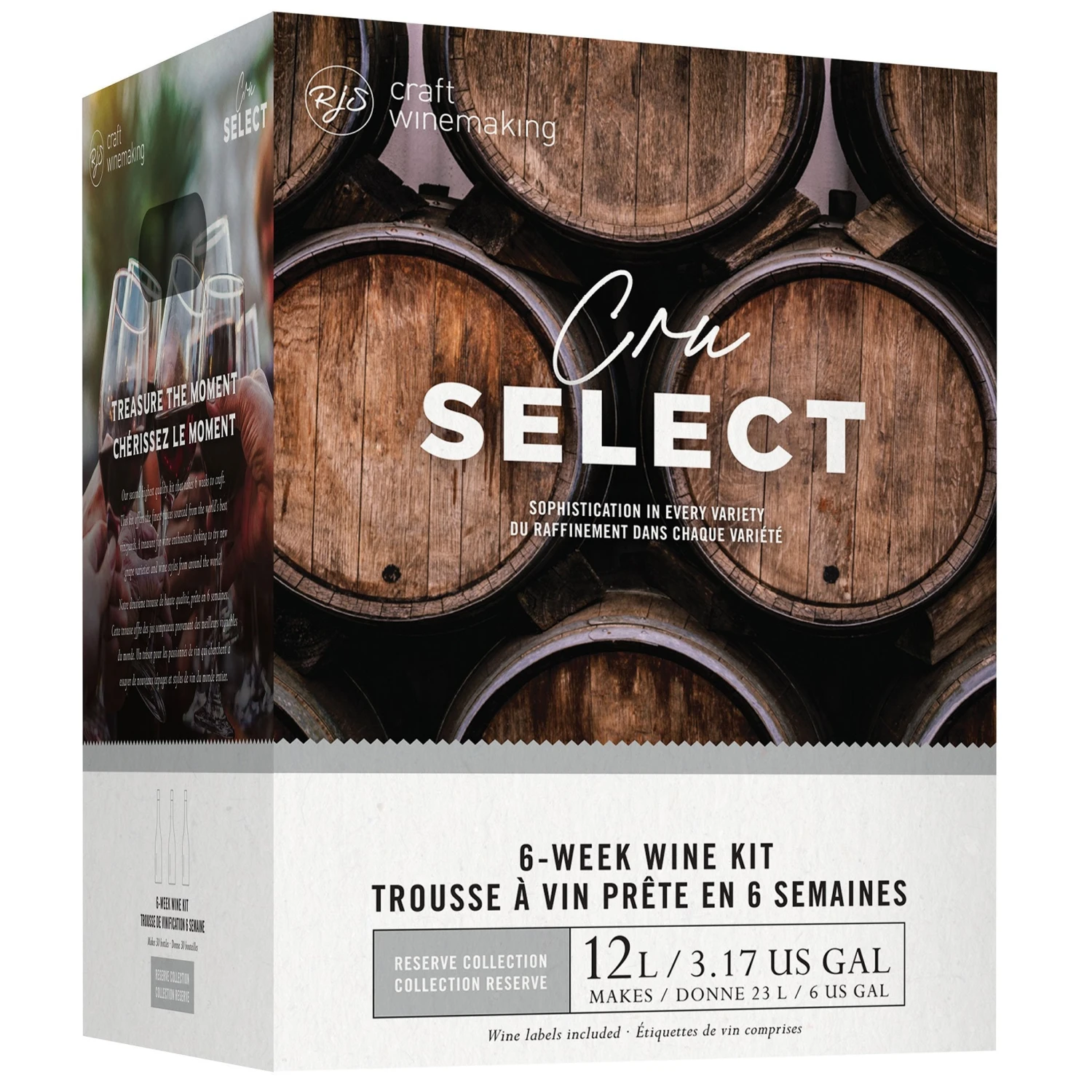 Australian Cabernet Shiraz Merlot Wine Kit - RJS Cru Select 1 Australian Cabernet Shiraz Merlot Wine Kit - RJS Cru Select