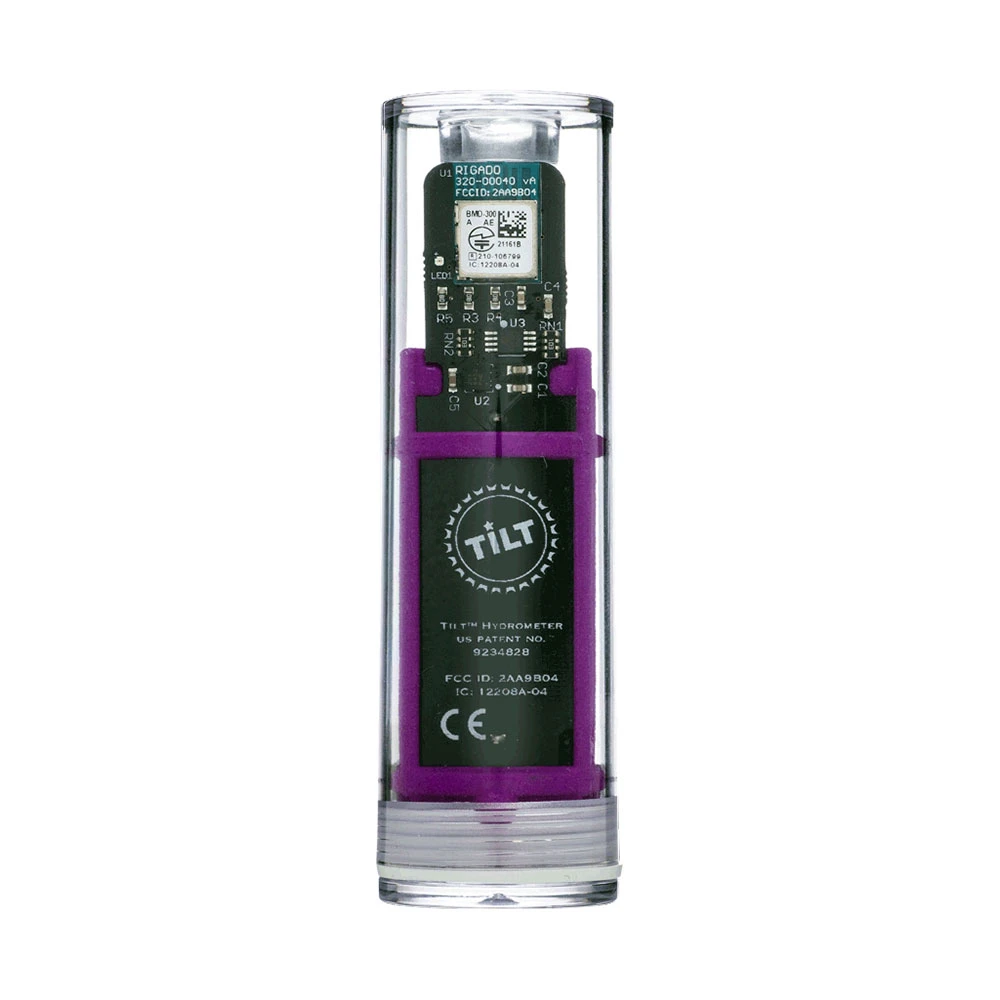 Tilt™ - Purple Digital Hydrometer And Thermometer 1 Tilt™ - Purple Digital Hydrometer And Thermometer