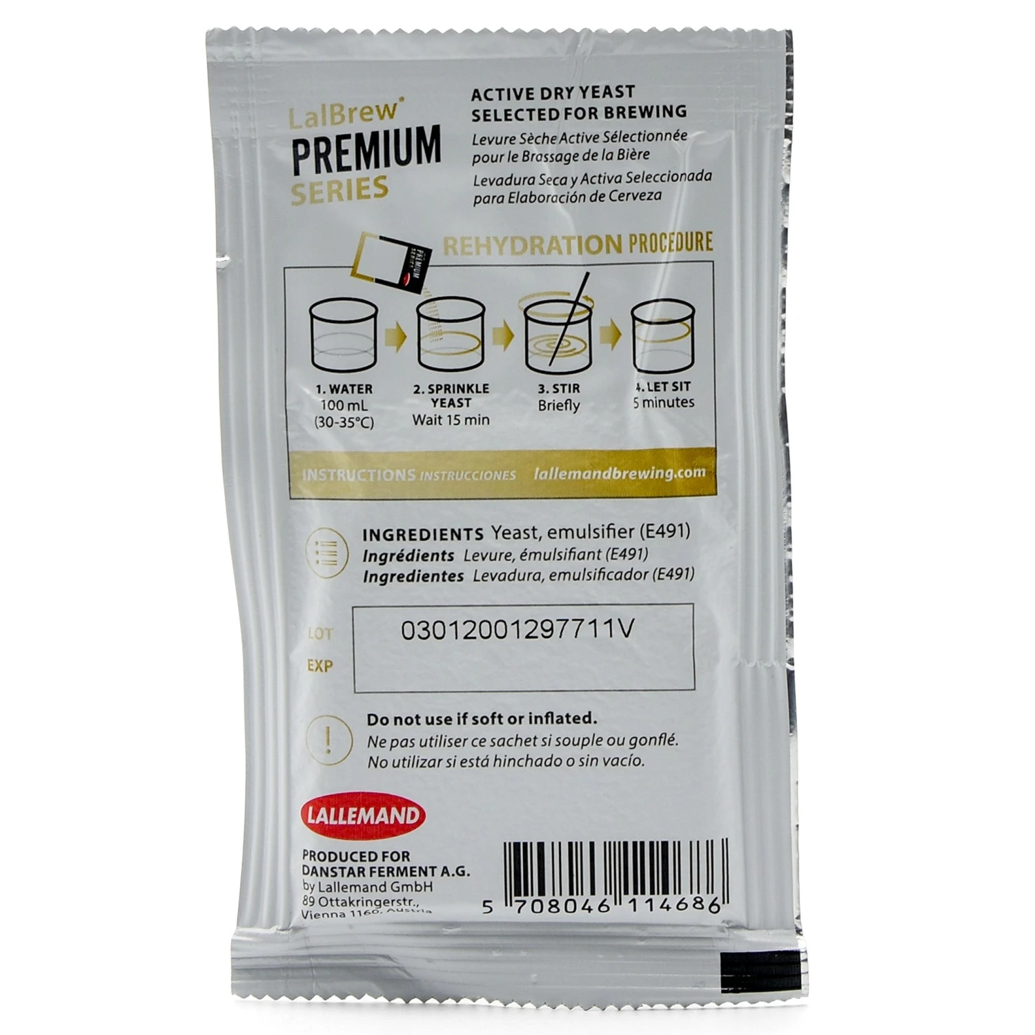 LalBrew® London English Ale Dry Yeast 2 LalBrew® London English Ale Dry Yeast - Image 2