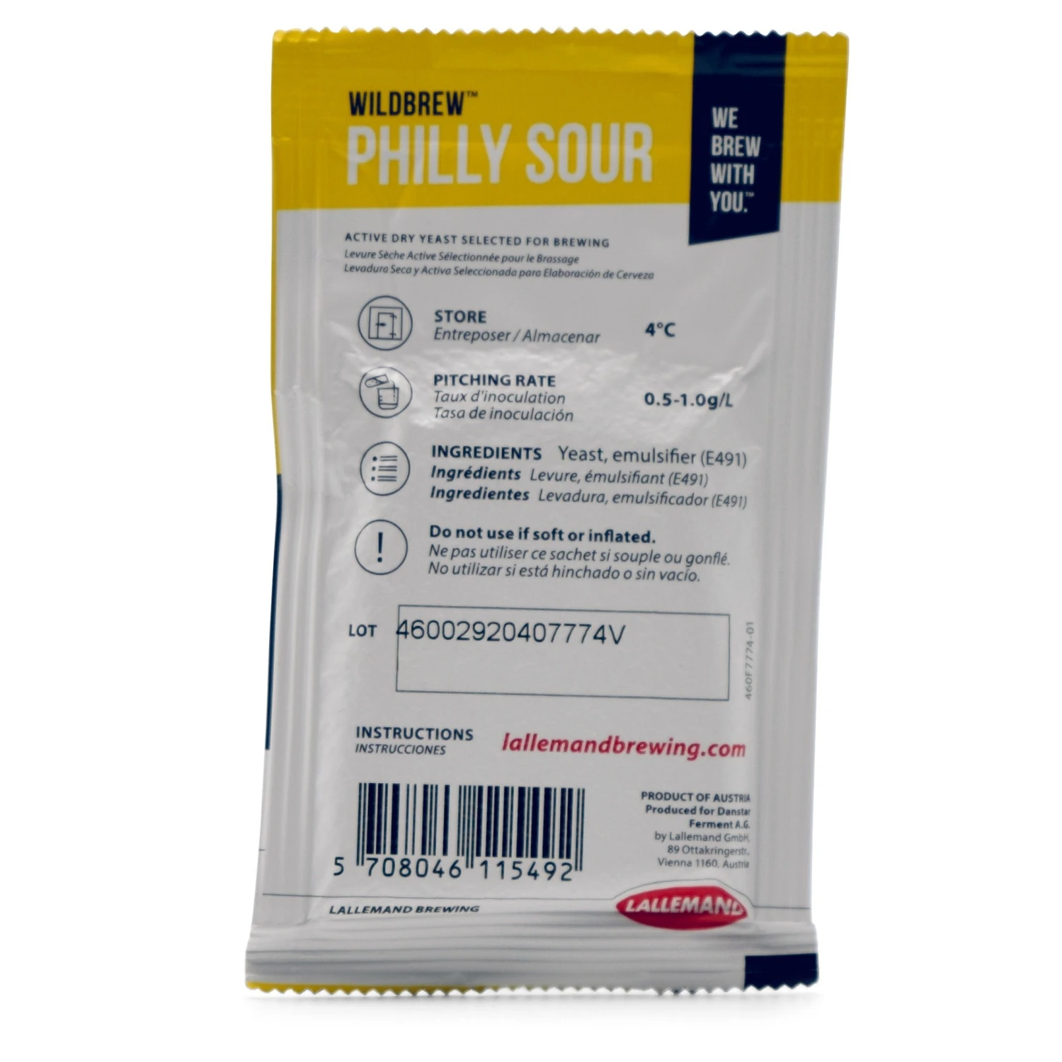 Lallemand WildBrew™ Philly Sour - 11g 2 Lallemand WildBrew™ Philly Sour - 11g - Image 2