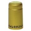 Gold With Black Grapes PVC Shrink Capsules - 62 Ct.