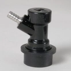 Ball Lock Disconnect- 1/4" Barb Liquid