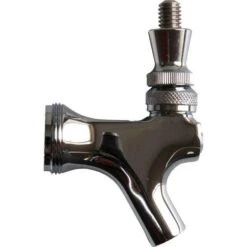 Beer Faucet - Chrome W/ Stainless Lever